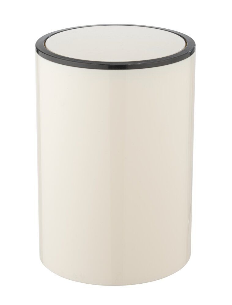 Kırık Beyaz, Çöp Kovası 5 Litre - İnca Model - Resim 1