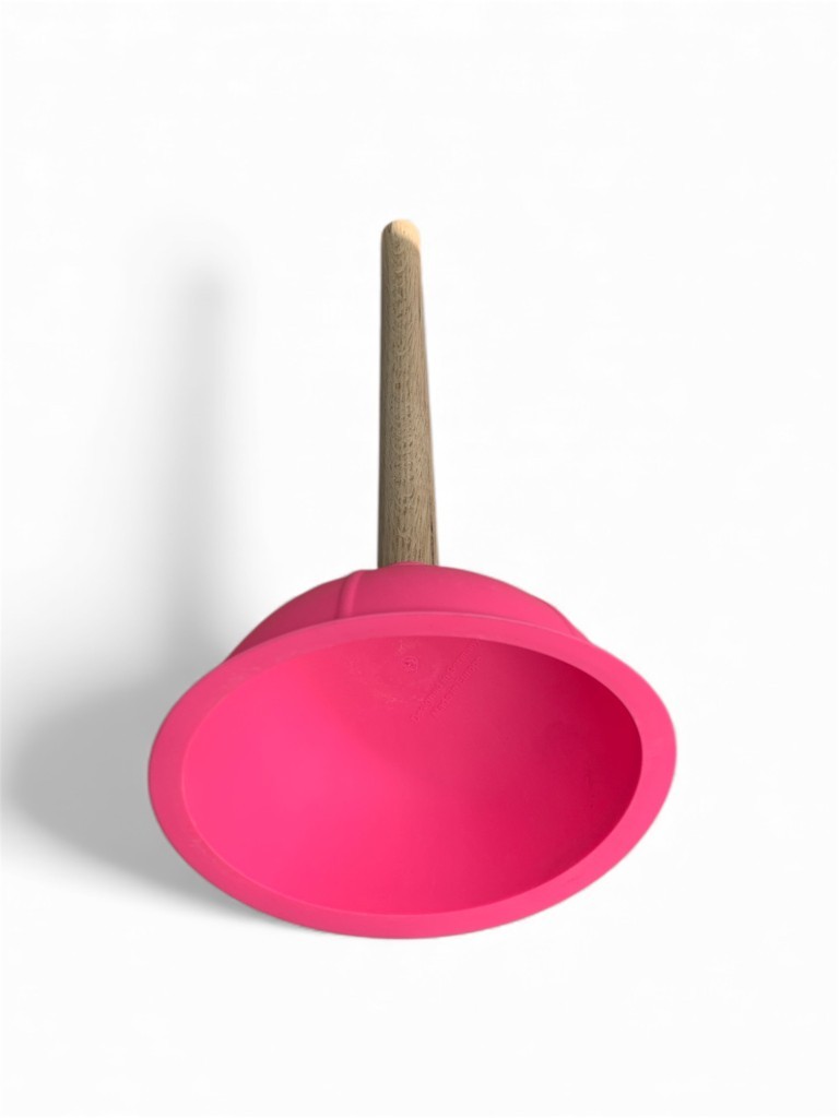 Pembe - Klozet, Banyo ve Lavabo Gider Açma Pompası - Resim 4