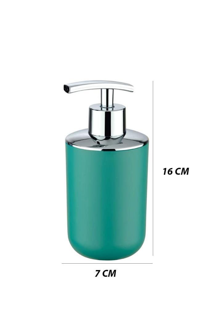 2'li Set Yeşil, Diş Fırçalık Ve Sıvı Sabunluk - Brasil Model - Resim 3