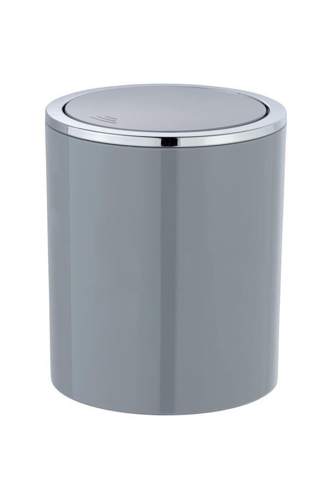 Gri, Çöp Kovası 2 Litre - İnca Model - Resim 3