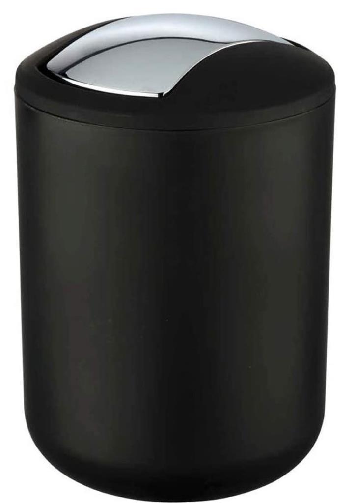 Siyah, Çöp Kovası 2 Litre - Brasil Model - Resim 1